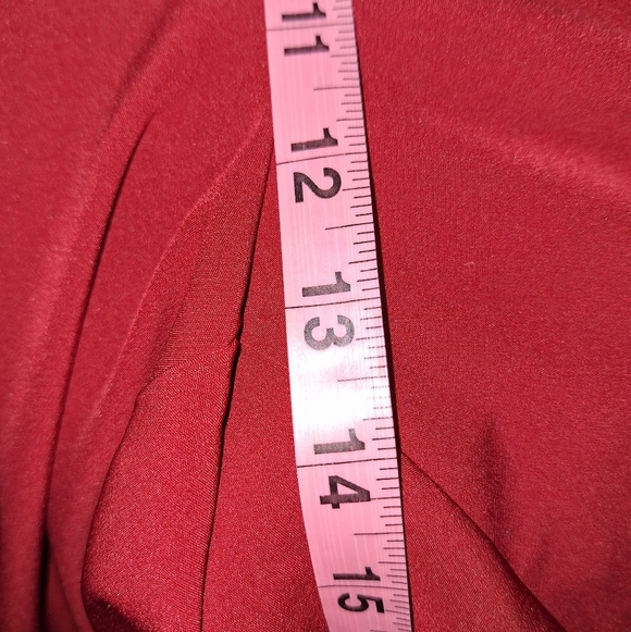 Cooper And Ella Elegant Red/Burgundy Women's Pants In A Size 16. NWT. - Picture 7 of 10
